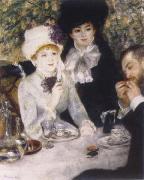 At the end of the Fruhstucks Pierre-Auguste Renoir